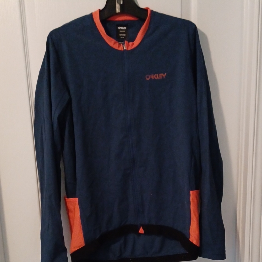 Oakley Men's Full-Zip Cycling/running Jersey